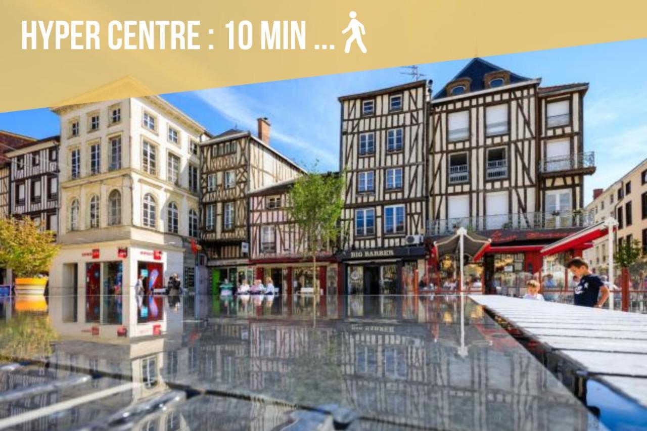 Soleil D'Ete - Netflix & Wifi - Balcon - Climatisation - Parking Gratuit - Check-In 24H24 - Emplacement Velos - Goodmarning Châlons-en-Champagne Exterior foto